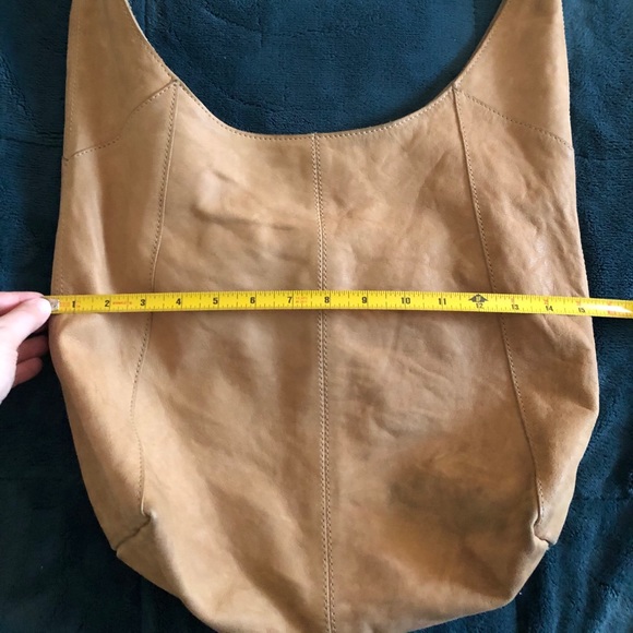 Lucky Brand leather shoulder hobo bag - Picture 1 of 5